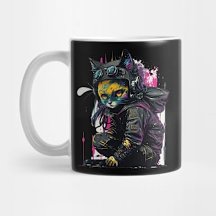 steampunk cat Mug